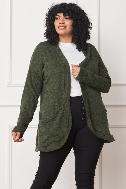 Pocket Cardigan+