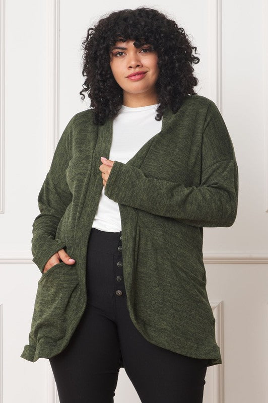 Pocket Cardigan+