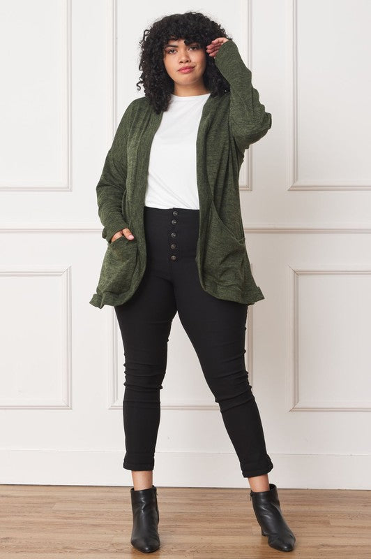 Pocket Cardigan+