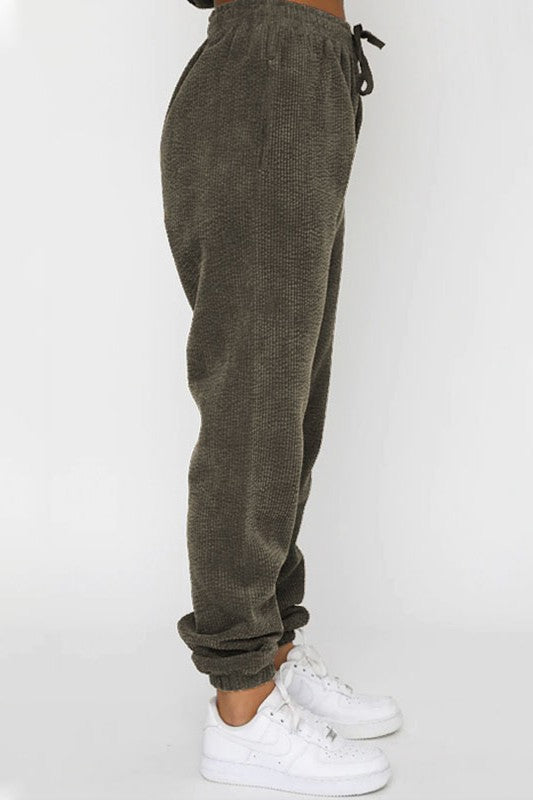 Two Piece Comfy Corduroy Set
