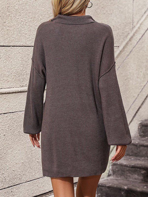 Ribbed Knit dress