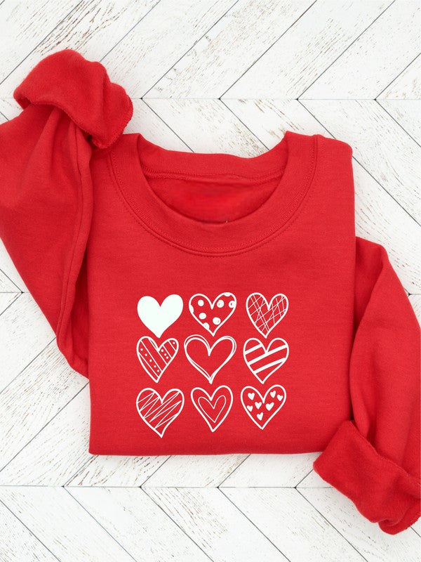 Heart Valentine Sweatshirt