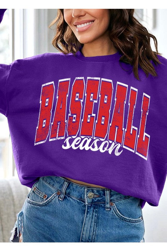 Baseball Season Sweatshirt