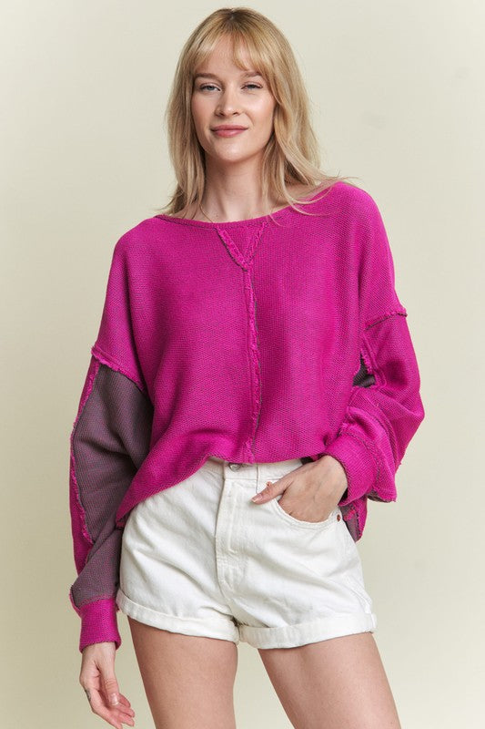 Dolman Knit Sweater+