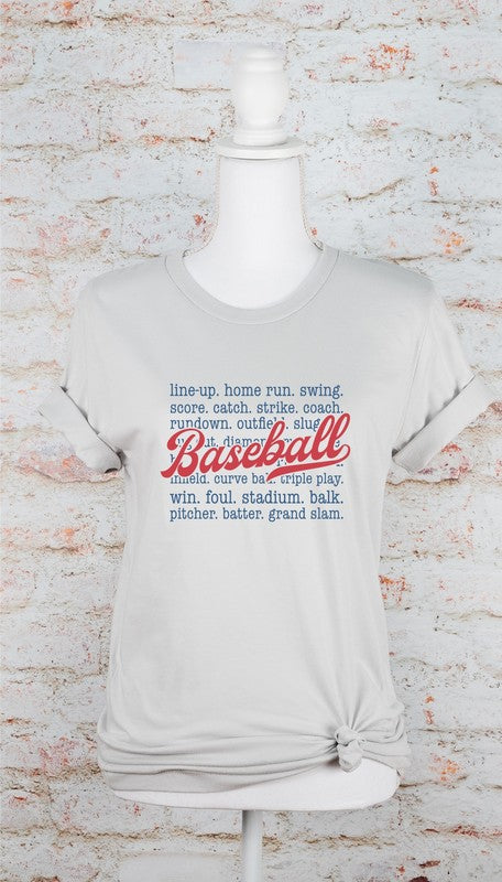 Baseball Lingo Tee
