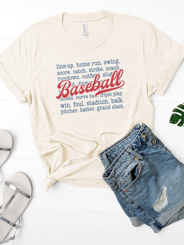 Baseball Lingo Tee