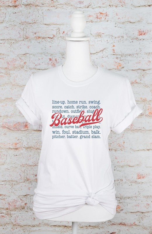 Baseball Lingo Tee