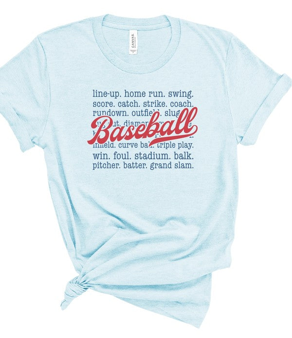 Baseball Lingo Tee
