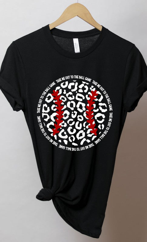 Leopard Baseball Tee