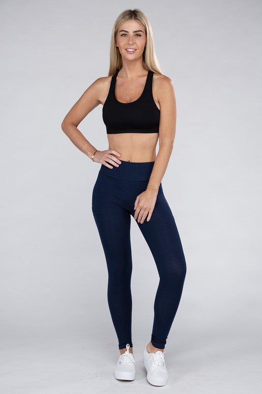 Active Leggings With Concealed Pockets