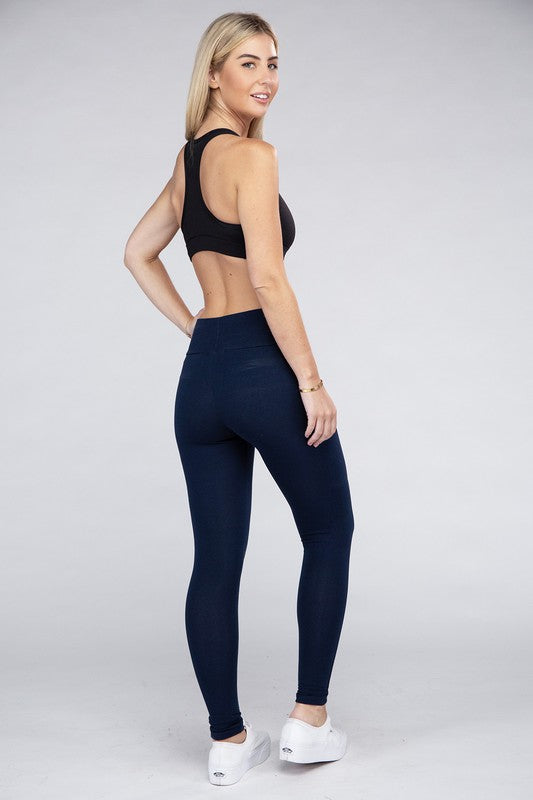 Active Leggings With Concealed Pockets