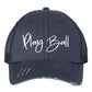 Play Ball Embroidered Trucker Hat