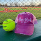 Play Ball Embroidered Trucker Hat