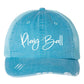 Play Ball Embroidered Trucker Hat
