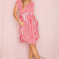 Stripe Mini Dress+