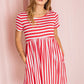 Stripe Mini Dress+