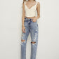 Slim Boyfriend Jeans