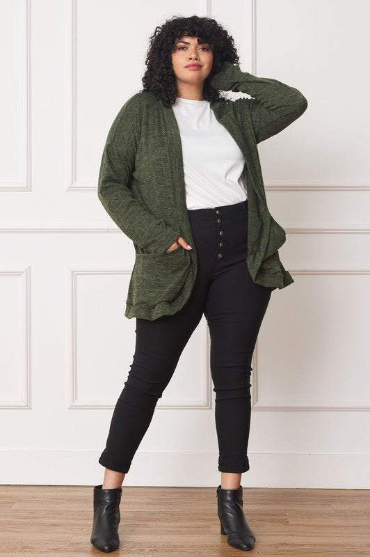Pocket Cardigan+