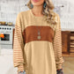 Colorblock Striped Top