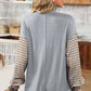 Colorblock Striped Top