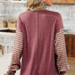 Colorblock Striped Top