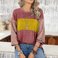 Colorblock Striped Top