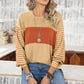 Colorblock Striped Top