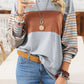 Colorblock Striped Top