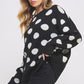 Polka Dot Sweater+