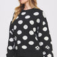 Polka Dot Sweater+