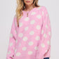 Polka Dot Sweater+