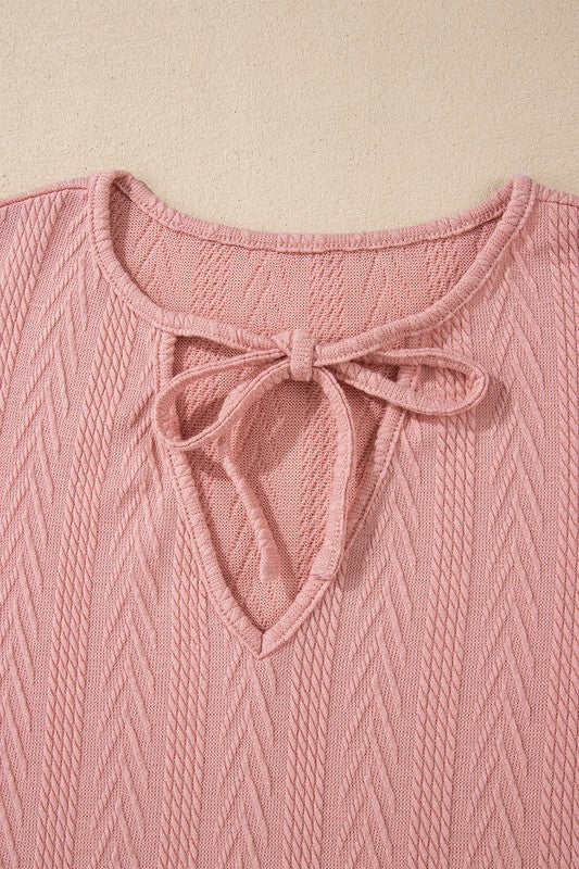 Patchwork V Neck