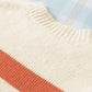 Striped Color Drop Shoulder Sweater